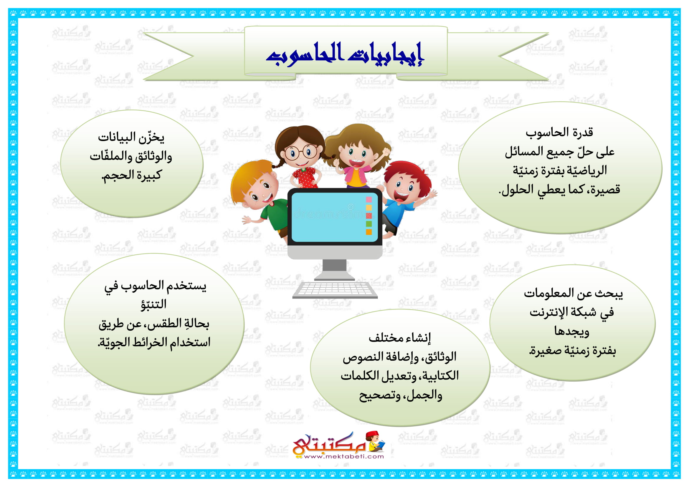 إيجابيات وسلبيات الحاسوب
