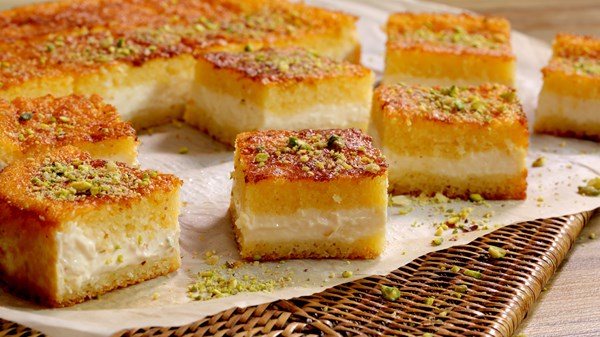 طريقة عمل البسبوسة
